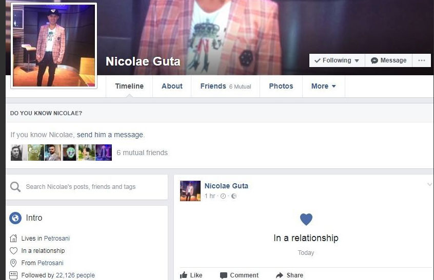 Nicolae Guță are o nouă iubită după despărțirea de Cristina. “Ca de obicei, ești gigolo!”