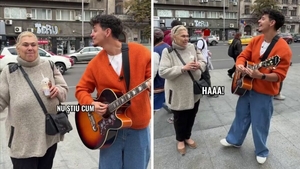 Ioana Tufaru a dat de Emilian pe stradă și s-au pus pe cântat! Ce voce are fiica Andei Călugăreanu