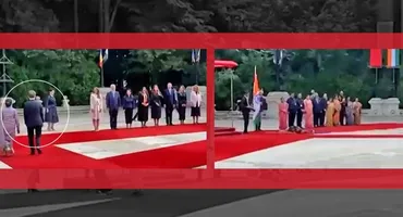 Incident la Cotroceni. Un militar a leșinat în timpul ceremoniei de primire a președintelui Indiei