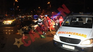 VIDEO Un motociclist a murit pe loc in urma unui accident in Capitala!