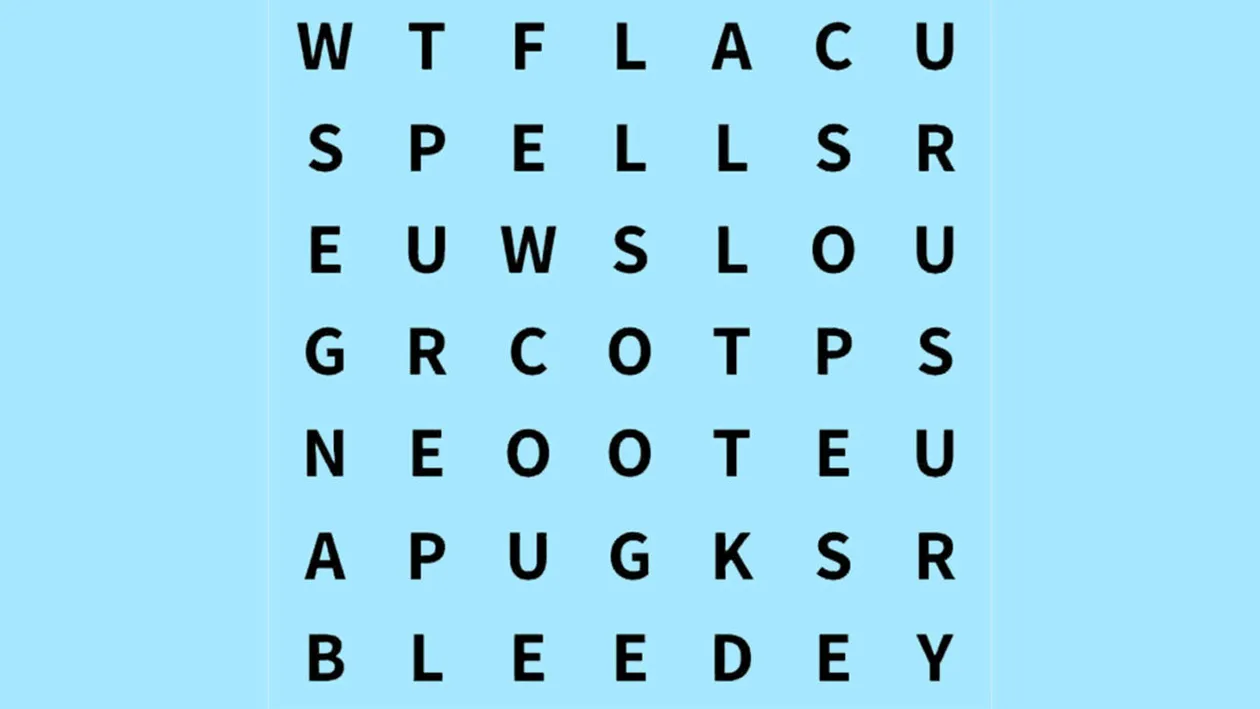 TEST IQ | În cel mult 6 secunde, identificați cuvântul test!