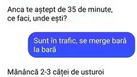 BANCUL ZILEI| Anca, te aștept de 35 de minute. Ce faci, unde ești?