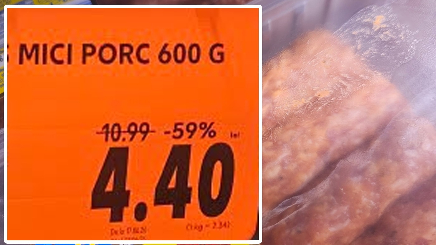 Supermarketul din România cu cei mai ieftini mici. O caserolă de 600g de mititei costă doar 4.40 lei