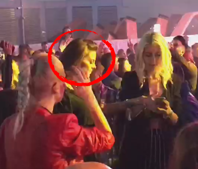 Fosta iubită a lui Victor Slav (stânga) și-a făcut de cap la Nuba