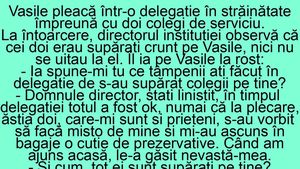 BANC | "Vasile, ce tâmpenii ați făcut în delegație, de s-au supărat colegii pe tine?"