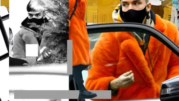Câștigătorul de la Românii au talent a apărut pe stradă cu o blană portocalie și o coafură à la Cruella de Vil
