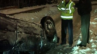 A zburat 20 de metri cu masina si s-a oprit pe faleza Dunarii
