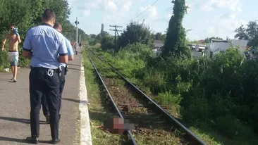 Scene traumatizante în Murfatlar! Un bărbat a murit, după ce a fost mutilat de un tren