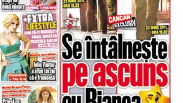 A aparut noul CANCAN de Weekend!Ciprian Marica vrea sa-si schimbe iubita? Se intalneste pe ascuns cu Bianca