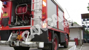Mai multe bombe descoperite intr-o padure cuprinsa de un incendiu, unele explodand din cauza focului