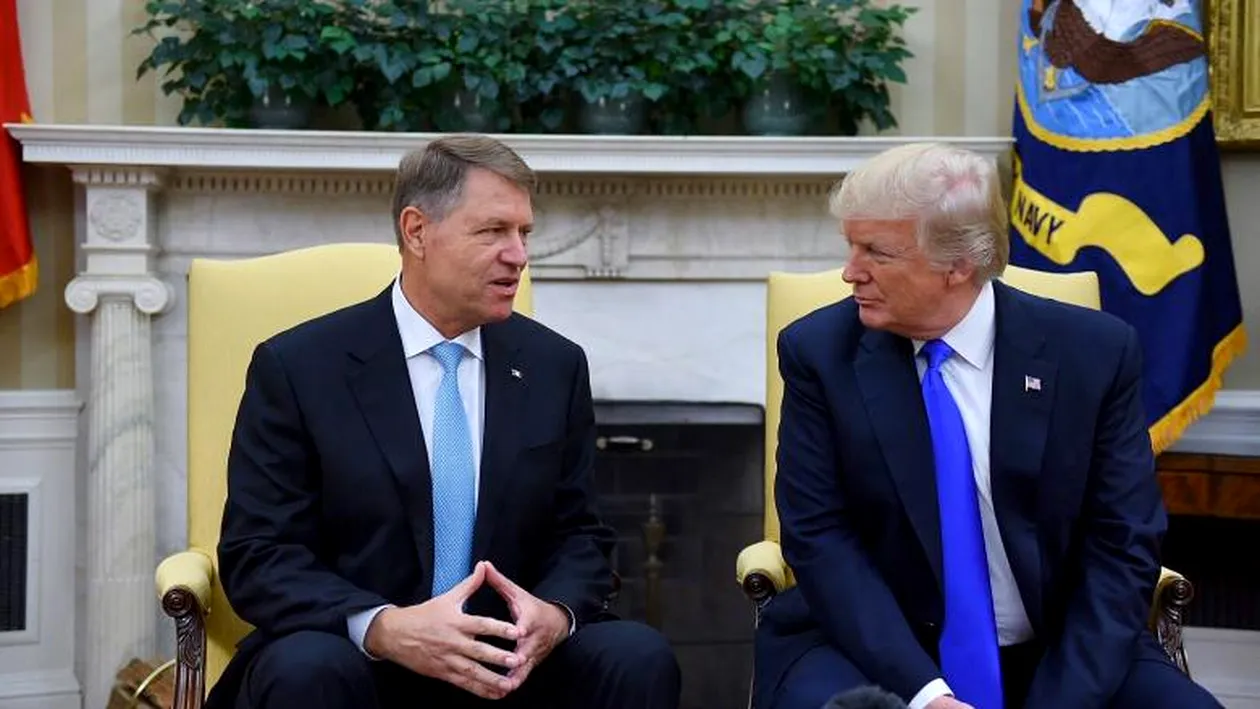 Donald Trump s-a întâlnit cu Klaus Iohannis. Președintele american a fost întrebat de vizele pentru români
