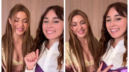 Primele cuvinte pe care Shakira le-a rostit în limba română. Filmarea cu celebra artistă a devenit virală!