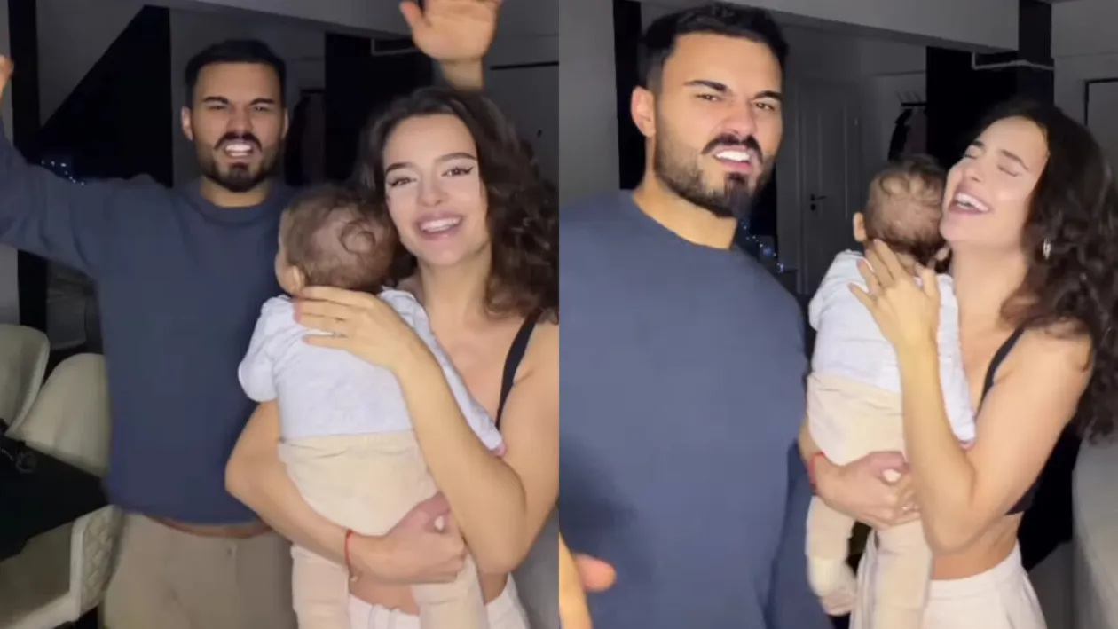 Jador și Oana Ciocan au publicat primele imagini cu chipul fiului lor. Cum arată micuțul Avraam