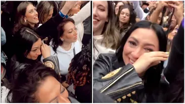 Andra, în lacrimi pe Instagram! Ce a pățit soția lui Cătălin Măruță în Londra