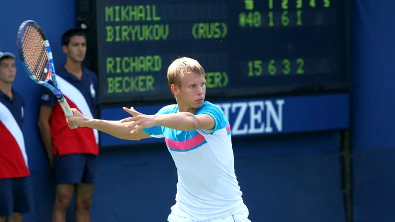 Jucătorul de tenis Mikhail Biryukov s-a sinucis la vârsta de 28 de ani