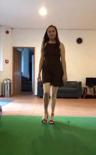 Vulpița a defilat ca pe podium