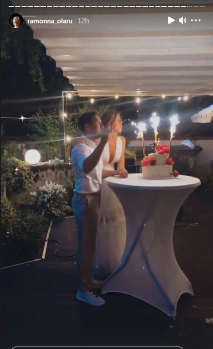 Dani Oțil, atingeri intime cu soția lui în fața tuturor invitaților! Gabriela Prisăcariu a continuat să îl sărute pasional | FOTO & VIDEO