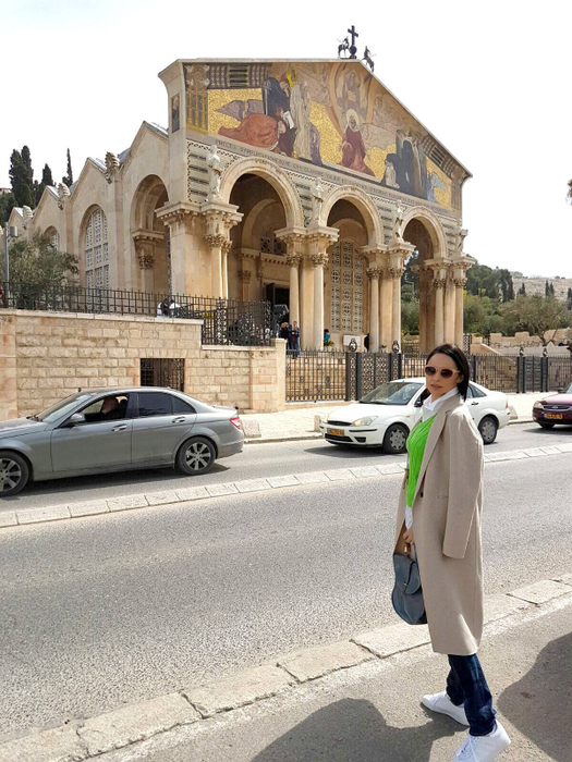 Andreea Marin a fost în vacanţă în Israel.