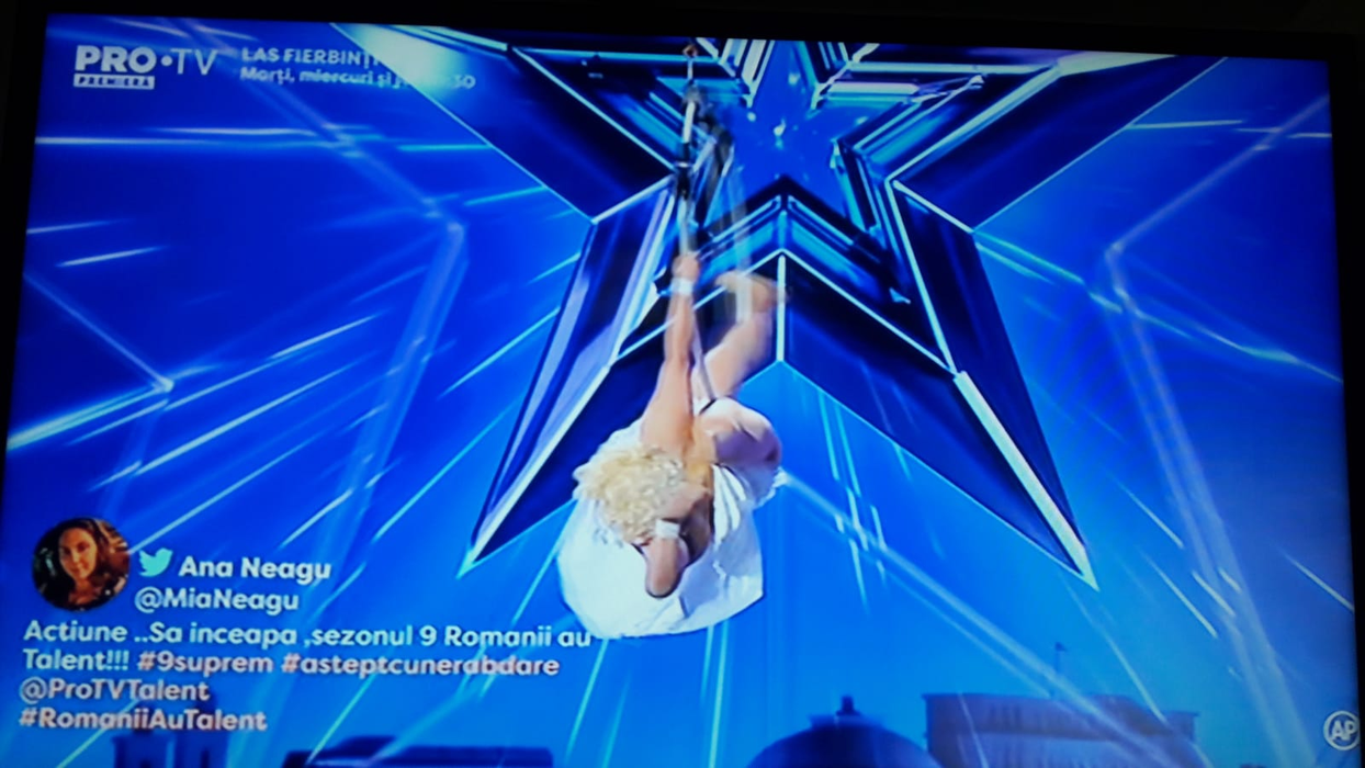 Andra, apariție surprinzătoare la “Românii au talent”, sezonul 9! Jurații show-ului suprem au fost șocați de numărul unei rusoaice cu multe kilograme în plus