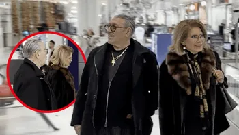 Serghei Mizil, varianta cuminte. Cine ar fi crezut? Disciplinat și elegant la brațul soției