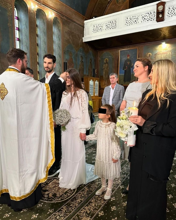 Imagini senzaționale de la nunta lui Theo Rose cu Anghel Damian, proaspăt publicate de Codin Maticiuc. Fiica lui a fost…
