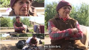 Bunica Sanda și-a pierdut munca agonisită de-o viață după potopul din Galați. Ți se rupe sufletul: „Rămân fără nimic”