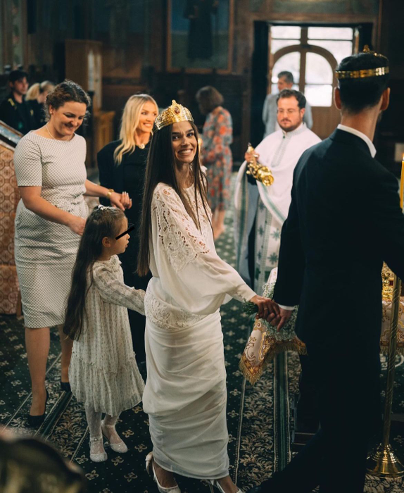 Ce a putut să facă Smaranda la nunta lui Theo Rose cu Anghel Damian. Foto: Instagram / Codin Maticiuc