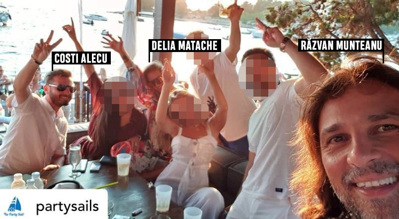Costi Alecu, Delia Matache și Răzvan Munteanu, într-o formă de zile mari