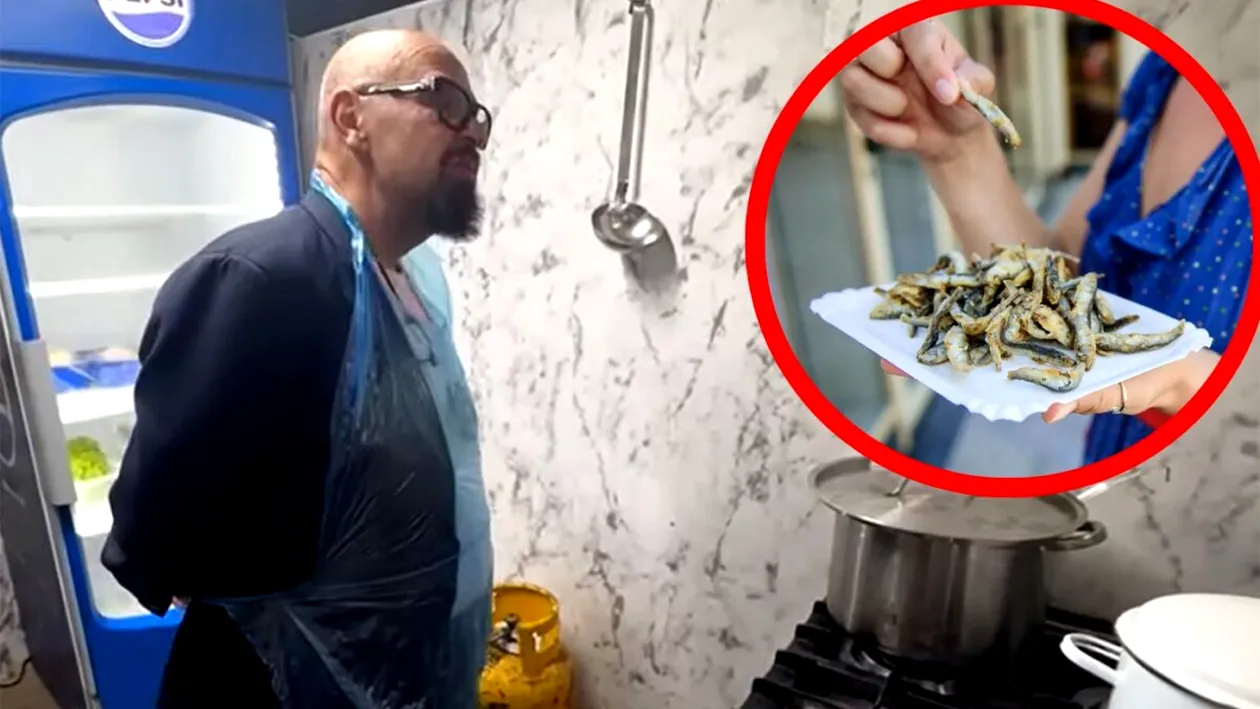 Cum se fac hamsiile, de fapt. Ce a putut găsi Piedone într-o cherhana de pe litoral