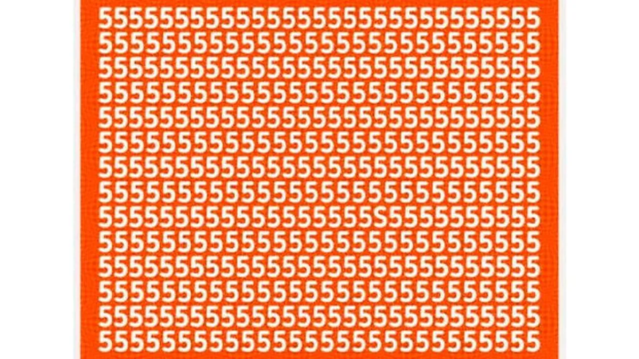 Cea mai tare ghicitoare vizuală care îţi spune dacă ai IQ-ul peste medie: găseşte litera S în mai puţin de 10 secunde