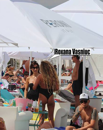 Roxana s-a lăsat admirată din toate unghiurile