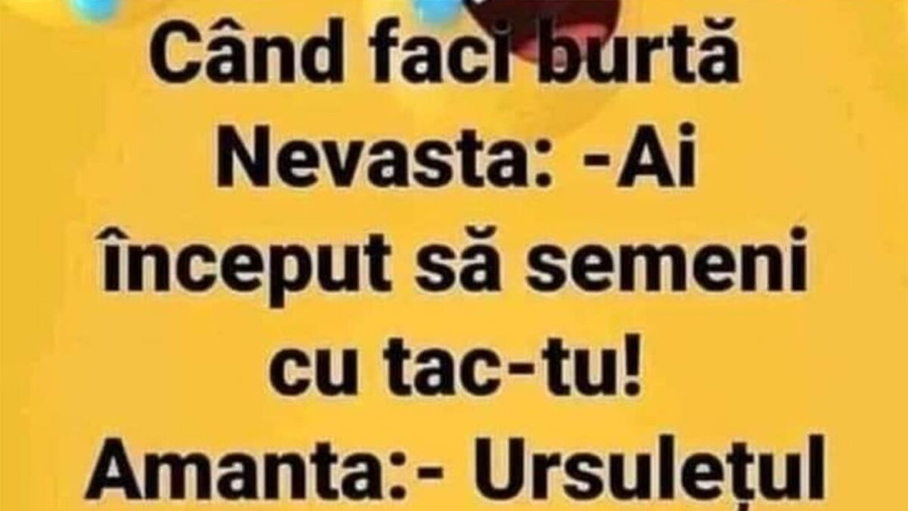 BANCUL ZILEI | Când faci burtă