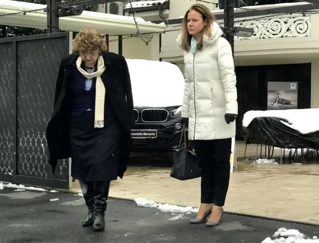 Mariana Gheorghe și Christina Verchere