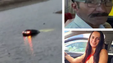 Filmul tragediei în care Mihaela și tatăl ei și-au pierdut viața. Cei doi și nepotul lor ar fi fost conştienţi 15 minute în apa rece ca gheaţa