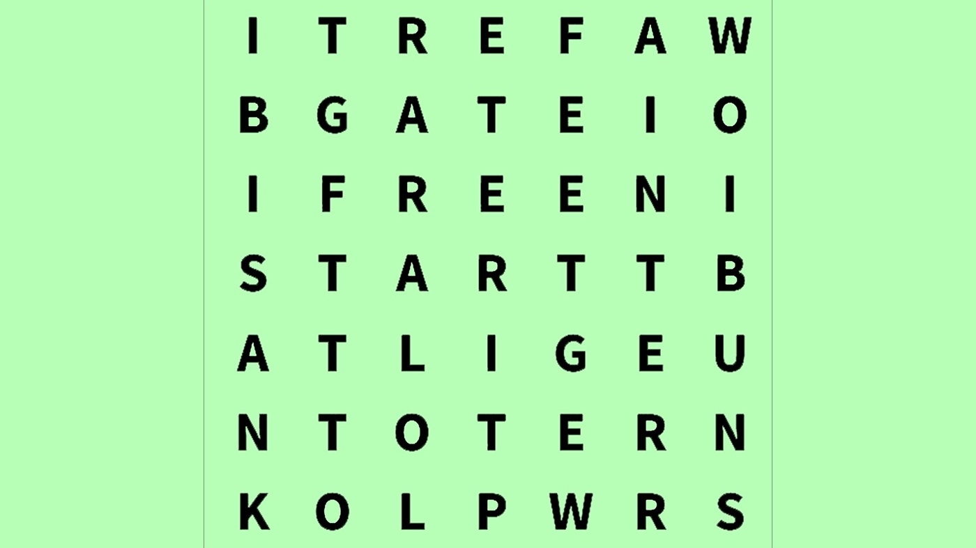 Test de logică | Găsiți cuvântul "beep" din acest puzzle! Geniile reușesc în 6 secunde