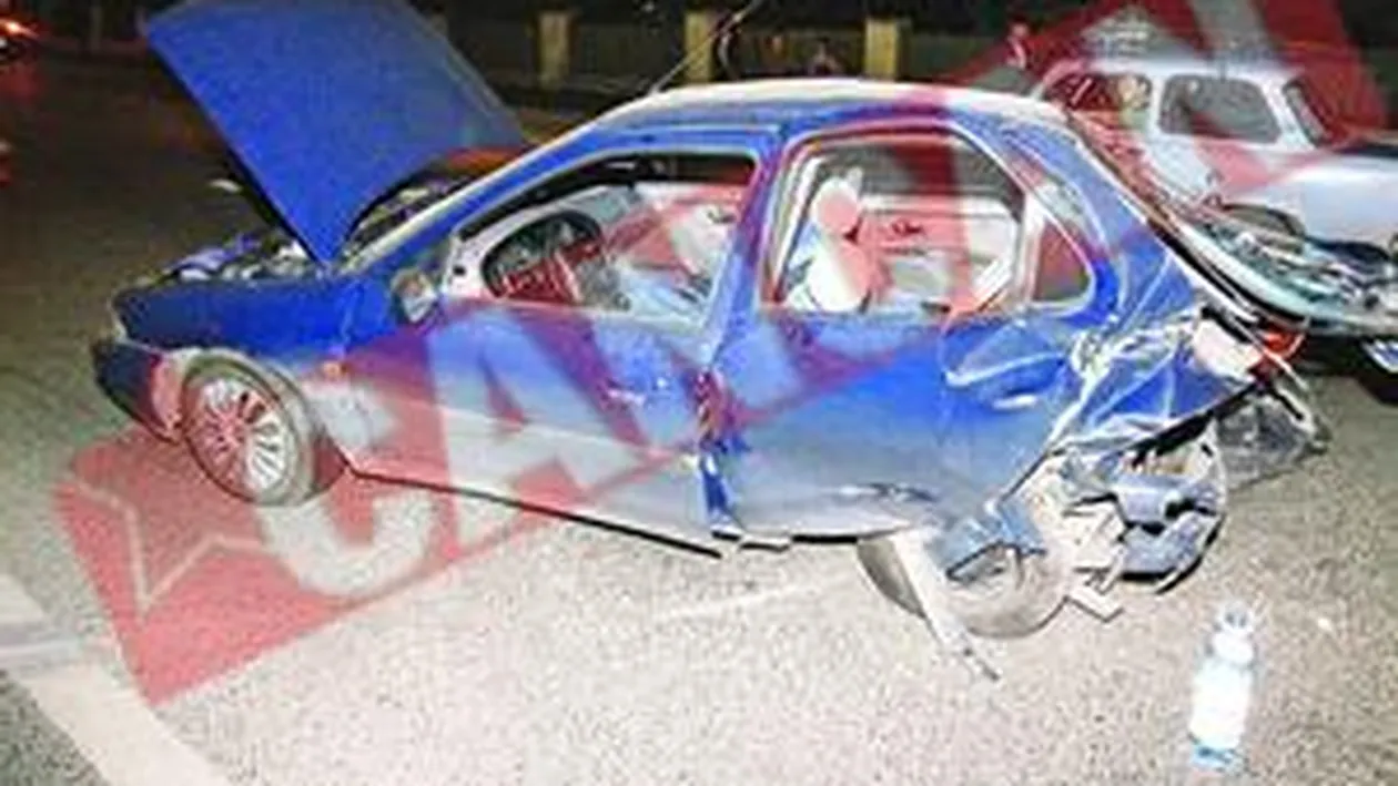 Un BMW si un Ford s-au facut praf pe DN1