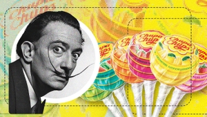 Puțini știu: Salvador Dalí a creat logo-ul Chupa Chups în mai puțin de o oră