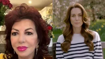 Carmen Harra, previziune sumbră despre boala lui Kate Middleton: ”Cancerul este progresiv și...”