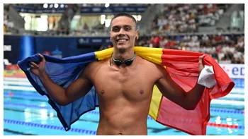 David Popovici, cursă excelentă la Europene! A terminat primul semifinala de 200 m liber