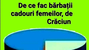 BANC | Bărbații, femeile și cadourile de Crăciun