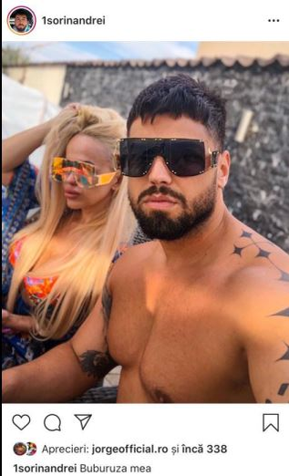 Prima fotografie cu Anda Adam și soțul ei împreună, după ce s-a spus că divorțează. Ce a scris bărbatul în dreptul imaginii