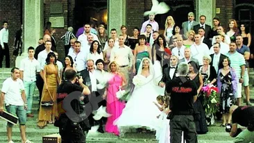 Desfasurare de forte impresionanta la Timisoara, unde Camataru si-a dus finul la altar! Nasu' Nutu, pazit mai ceva ca presedintele!