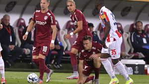 CFR, bătută de Steaua Roșie și la Cluj!