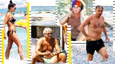 GALERIE FOTO: Politicienii din România, la plajă! Mioara Mantale face topless, iar Radu Berceanu...