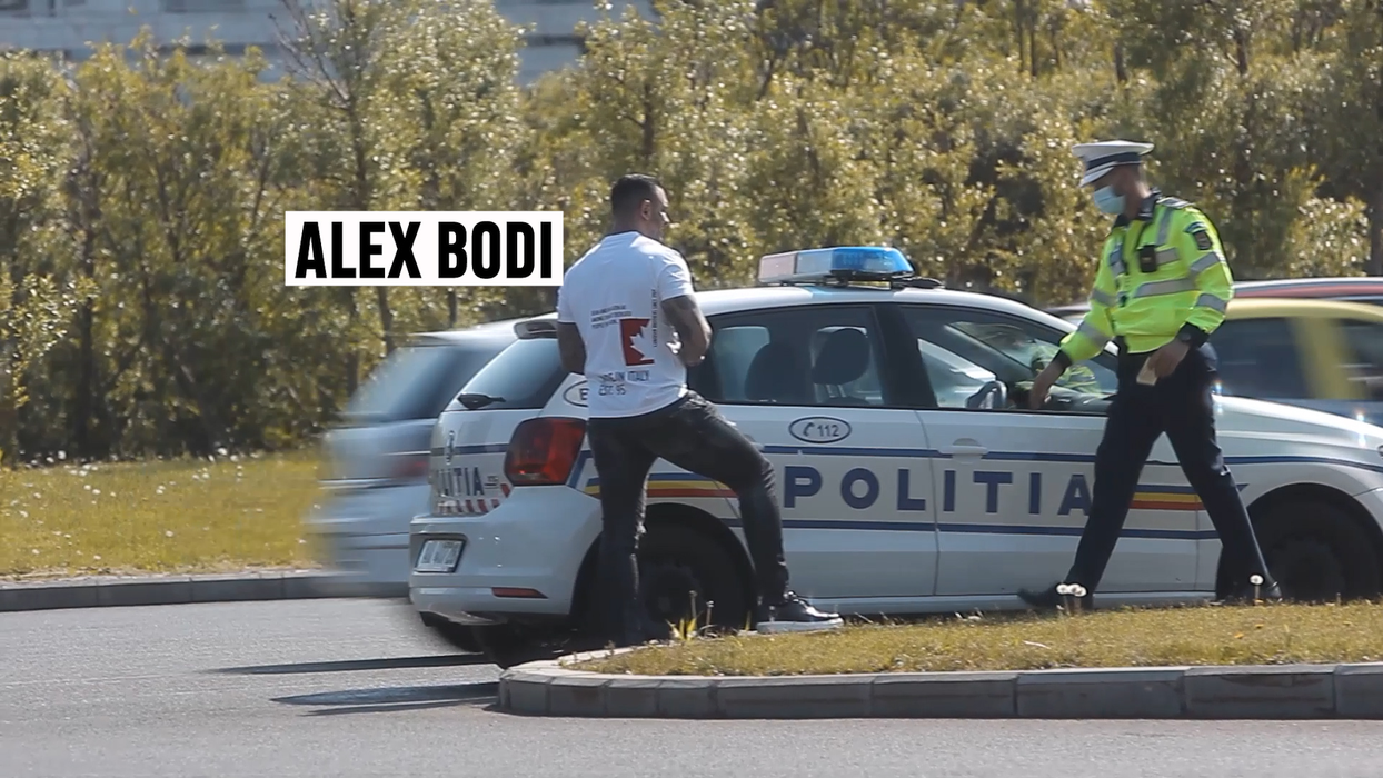 Alex Bodi a fost oprit pentru un control de rutină