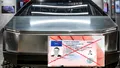 A intrat cu Tesla Cybertruck în România și a rămas fără permis în câteva ore!