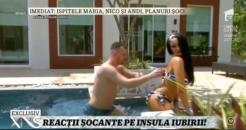Sângele a dat în clocot la „Insula Iubirii”. Costa și ispita Nicoleta au dat frâu liber pasiunii