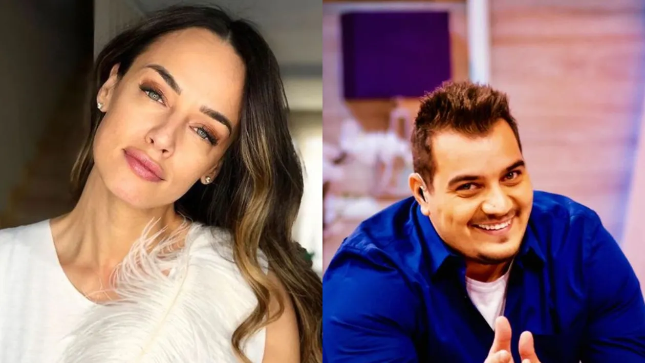 Andreea Raicu și Bursucu, schimb de replici acide, în emisiunea Teo Show