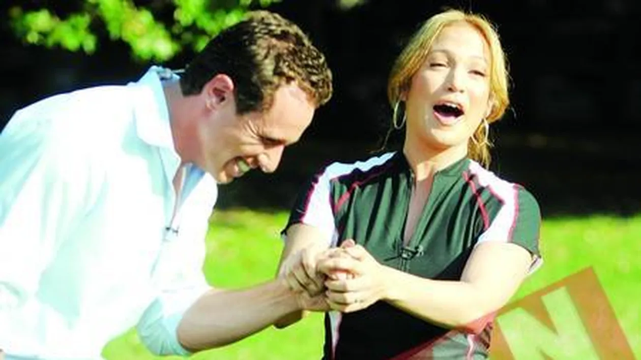 Jennifer Lopez se antreneaza pe rupte pentru triatlon