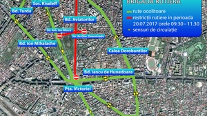 Restricţii de circulaţie în Capitală! Ce trasee trebuie evitate 